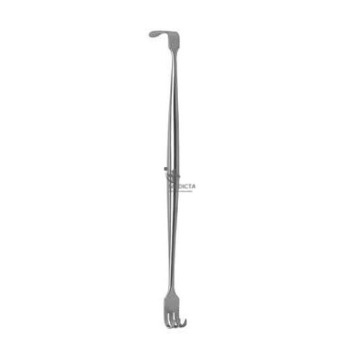 Retractor de piel - M-6084 - Medicta Instruments - quirúrgico / de Senn-Mueller / de acero inoxidable