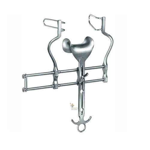 Retractor abdominal - 07-820 - Medicta Instruments - para cirugía / pediátrico / de acero inoxidable