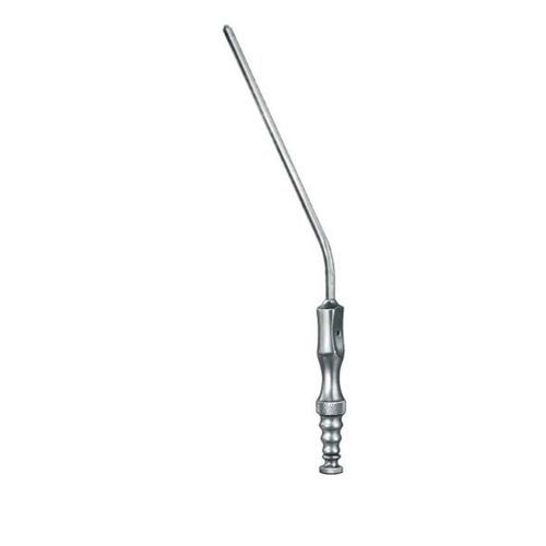 Cánula de aspiración - 523-06 - Medicta Instruments - de Frazier / curvada / apta para autoclave