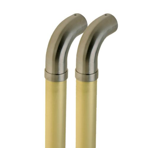 Asidero de puerta de hospital - 10 541 series - LEBRONZE ALLOYS - Steriall - antibacterias
