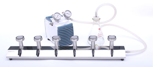 Unidad de filtración de membrana - C6-40 - GEEVO TECHNOLOGY - de laboratorio / de acero inoxidable / en línea