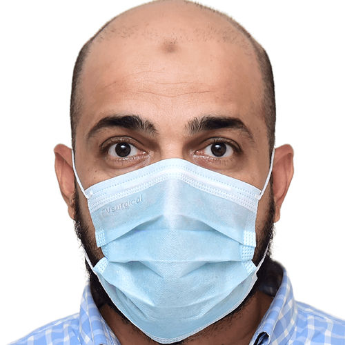 Mascarilla quirúrgica para adulto - FVSurgical - caja de 50 / azul / desechable