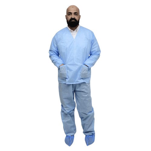 Conjunto sanitario unisex - FVSurgical - desechable / de tejido no tejido / antiestático