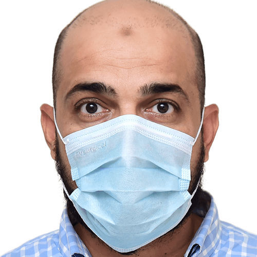 Mascarilla quirúrgica de tipo I - FVSurgical - para adulto / caja de 50 / azul
