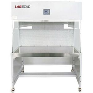Flujo laminar de aire para sala blanca - LAF21-1200 - labstac - de mesa / horizontal / con iluminación