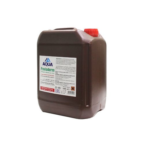 Desinfectante para la higiene de las manos - Povioderm - Aqua Medikal - para la higiene de las manos / líquido / 5000 mL