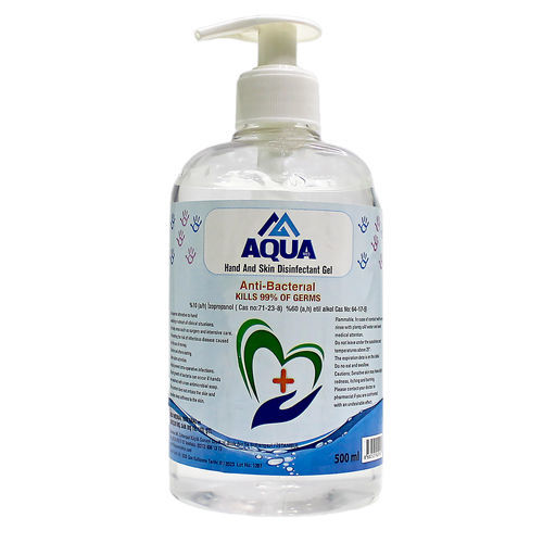 Desinfectante para la higiene de las manos - Aqua Medikal - en gel / 500 mL