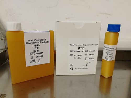Kit de prueba de fibrina - EGS8611 - Beijing Strong Biotechnologies, Inc - para enfermedades cardiovasculares / de coagulación
