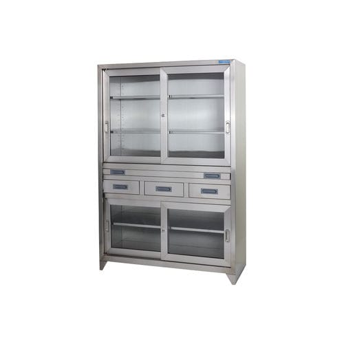 Armario para instrumental - SWIC-01 - Sungwon Industry co, Ltd - de hospital / con estante / de acero inoxidable