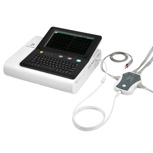 Electrocardiógrafo para diagnóstico en reposo - e1800plus - Rencare - 18 canales / digital / con impresora