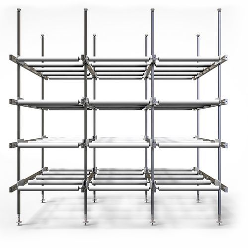 Scaffalatura di stoccaggio para ataúdes - Shotton Parmed - de acero inoxidable / modular / de alta densidad