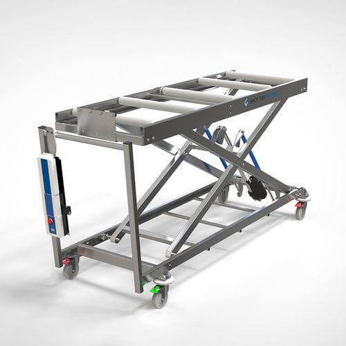 Carro para traslado de cadáveres de elevación - ACACIA  - Shotton Parmed - de disimulación / eléctrico / para ataúdes
