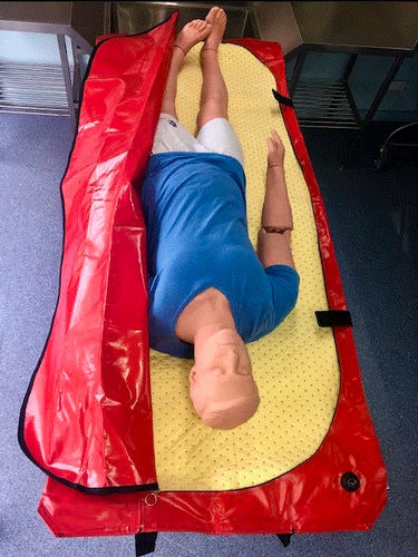 Bolsa mortuoria tamaño adulto - COVERFLEX - Shotton Parmed - estanca al agua