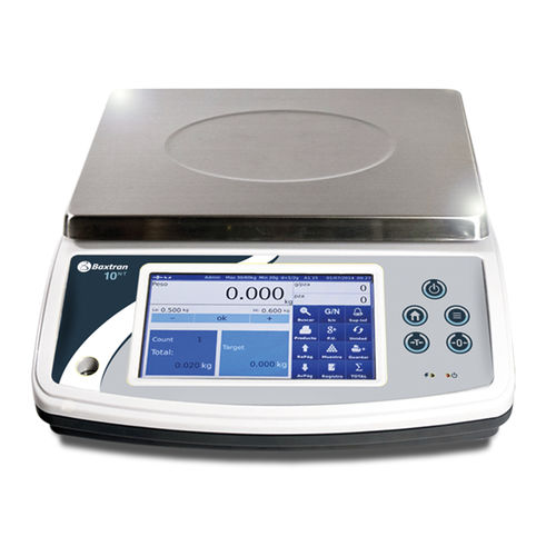 Báscula electrónica - T10 - BAXTRAN - multifuncional / de mesa / con pantalla táctil