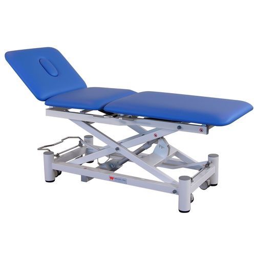 Mesa de reconocimiento de fisioterapia - BASIX 3 ELITE - Wesseling - hidráulica / de altura variable / con respaldo regulable