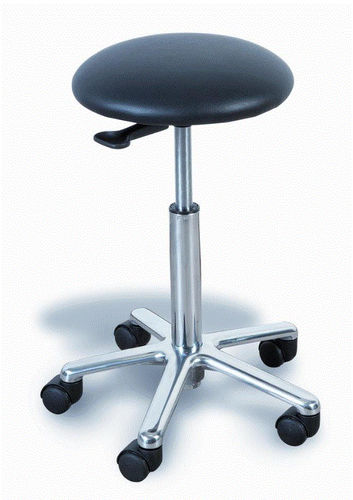 Silla con ruedas - TABOURET SAAR - Wesseling - de altura variable