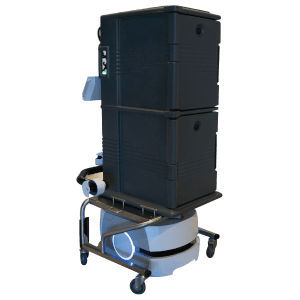 Carro de hospital - Techi Food - Techmetics - para transporte / de servicio / para comidas