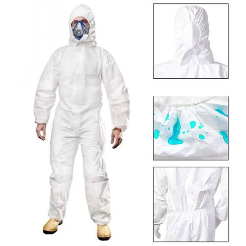 Equipo de protección individual sanitario unisex - Alsace Protection - de polietileno / desechable / de tejido no tejido