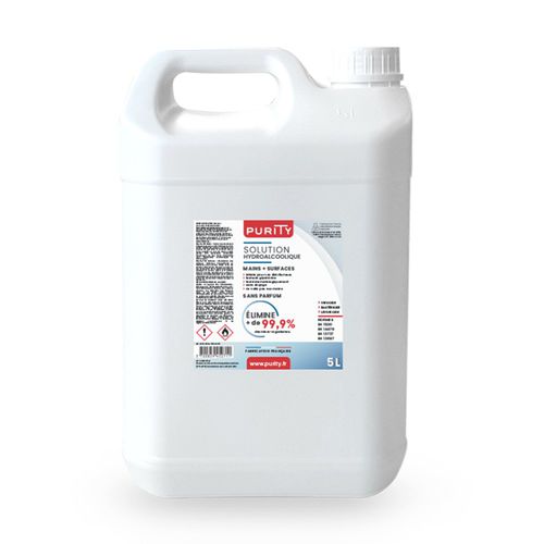 Solución hidroalcohólica 80 % - Alsace Protection - 5.000 ml