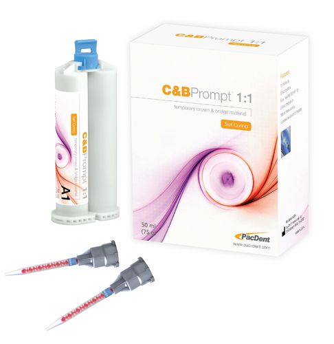 Material dental de resina - C&B Prompt™ - Pac-Dent - para puente dental / para corona / líquido