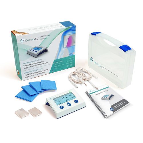 Unidad de iontoforesis para la sudoración excesiva - Dermadry Underarms - Dermadry Laboratories