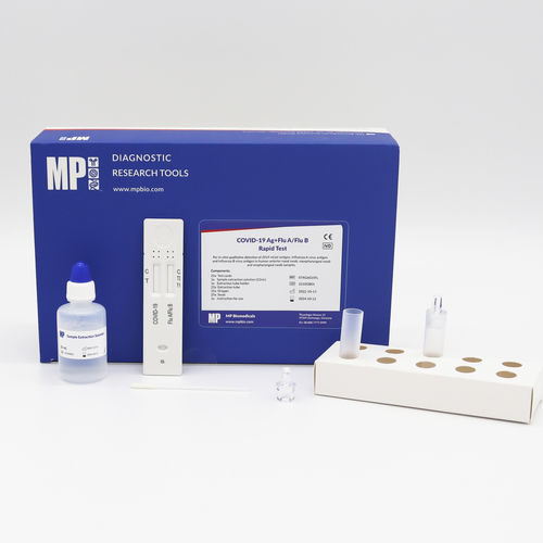 Prueba rápida para antígenos - MP Biomedicals - para COVID-19 / de gripe / de gripe estacional H1