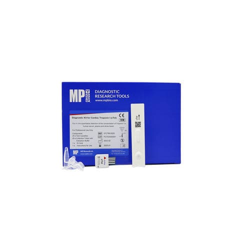 Kit de prueba cTnI - 07CTN15025 - MP Biomedicals - para enfermermedades infecciosas / de suero / por plasma