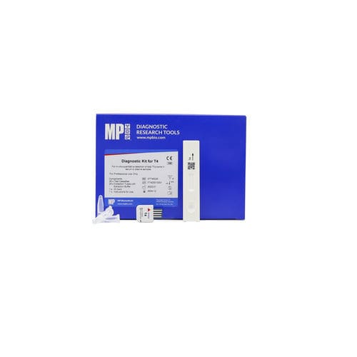 Kit de prueba de T4 total - 07T45025 - MP Biomedicals - de enfermedades tiroideas / de suero / por plasma