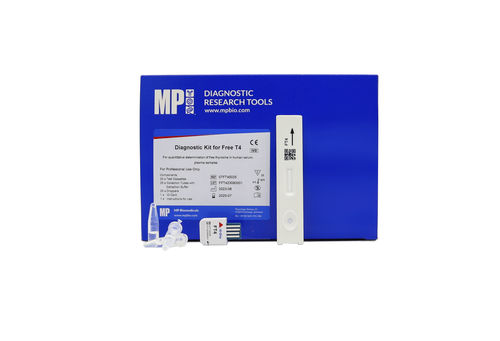 Kit de prueba de FT4 - 07FT45025  - MP Biomedicals - de enfermedades tiroideas / de diagnóstico / para animales
