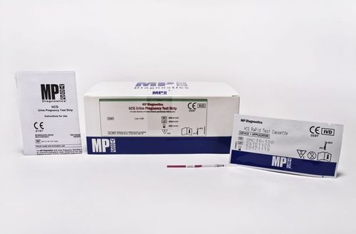 Tira de prueba de hCG - 8AC10-100 - MP Biomedicals - de diagnóstico / de embarazo / de orina