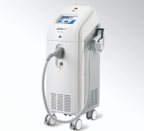 Láser para la eliminación de tatuajes - HS-250E - Shanghai Apolo Medical Technology - KTP / diodo / en carro
