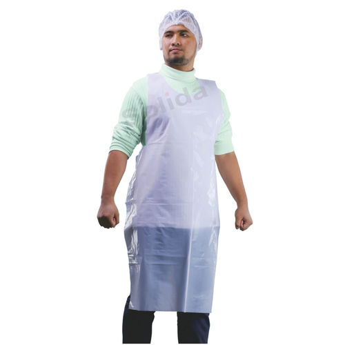 Delantal sanitario unisex - Maesindo Indonesia - de polietileno / desechable / impermeable