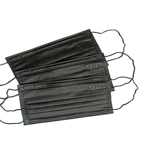 Mascarilla de protección de polipropileno - Public - Maesindo Indonesia - semimáscara / caja de 50 / negra
