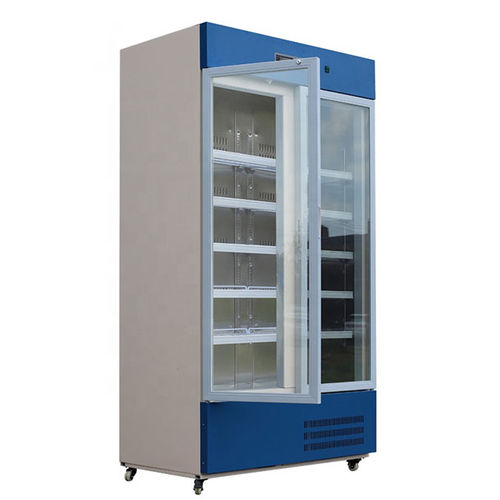 Refrigerador de laboratorio - BYC-L660  - Zhejiang Heli Refrigeration Equipment Co., Ltd - de banco de sangre / de tipo armario / con ruedas