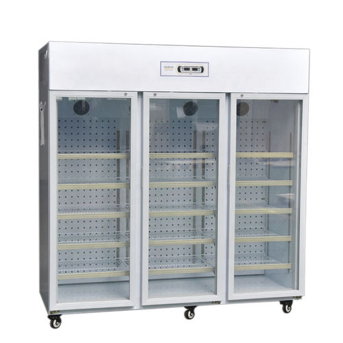 Refrigerador de laboratorio - BYC-L1160  - Zhejiang Heli Refrigeration Equipment Co., Ltd - de banco de sangre / de tipo armario / con ruedas