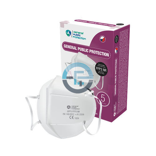 Mascarilla de protección FFP3 - 52-000-0095 - SJM Eurostat - semimáscara / tipo copa / para adulto