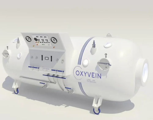 Cabina hiperbárica descompresión - Oxydeco - Oxyvein Hyperbaric - con ruedas / multiplaza