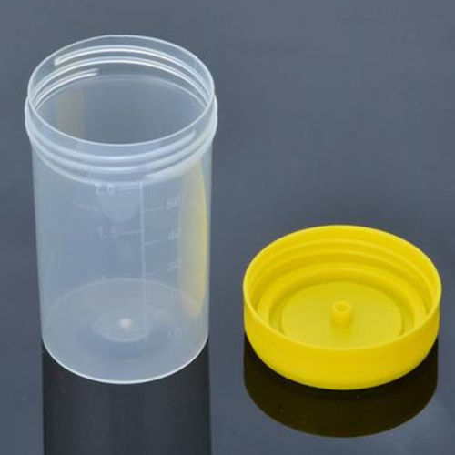 Recipiente para muestras de polipropileno - SC - Medmine - con tapón