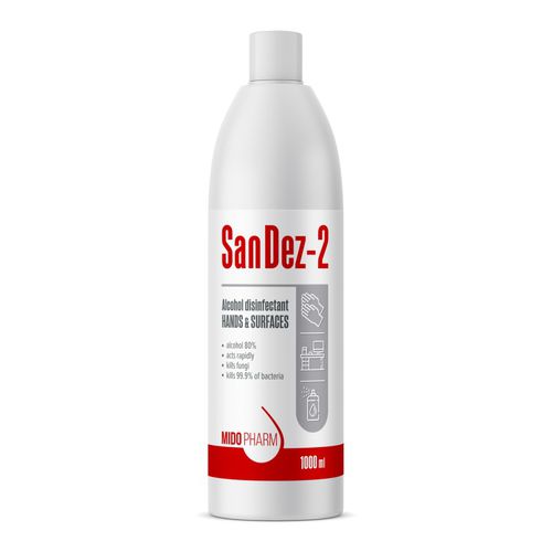 Solución hidroalcohólica 80 % - SANDEZ-2 - MidoPharm - 1.000 ml