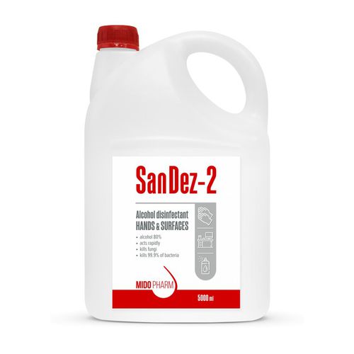 Solución hidroalcohólica 80 % - SANDEZ-2 - MidoPharm - 5.000 ml
