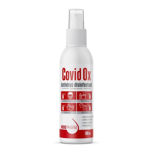Desinfectante para suelos y superficies - CovidOx  - MidoPharm - líquido / 100 mL / a base de alcohol