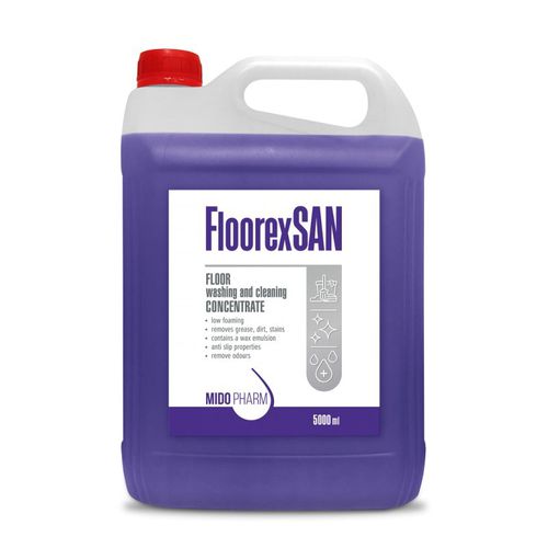 Desinfectante para suelos - FLOOREX SAN - MidoPharm - líquido / 5000 mL / a base de alcohol