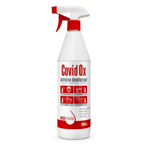 Desinfectante para suelos y superficies - CovidOx  - MidoPharm - líquido / 1000 mL / a base de alcohol