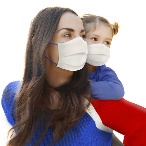 Mascarilla de protección de algodón - 15 - GO-FORM - semimáscara / unisex / para niños