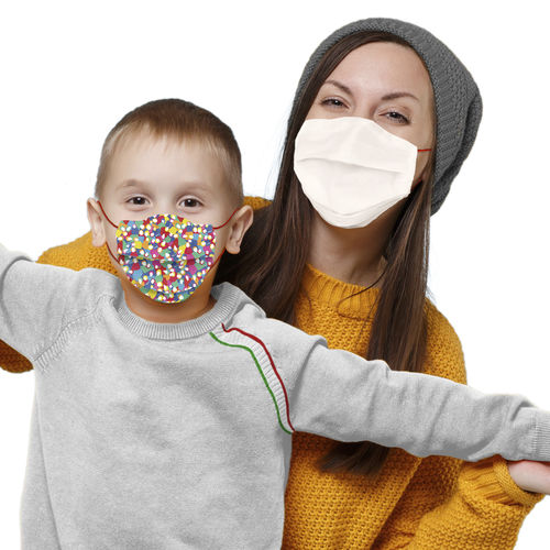 Mascarilla de protección de poliéster - EMMA  - GO-FORM - de poliamida / semimáscara / unisex