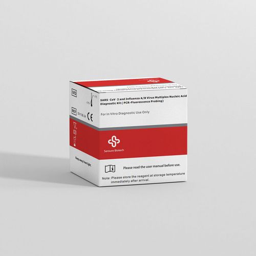 Kit de prueba para COVID-19 - S3113E SC2 - Sansure Biotech - para virus / de influenza A / de influenza B