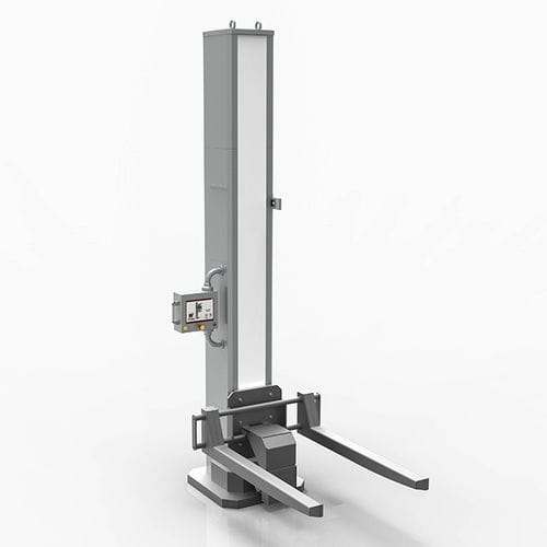 Plataforma elevadora para material farmacéutico - BIN - PAT Group - de suelo