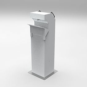 Dispensador de solución hidroalcohólica de pared - V4eco - SAFE AND CLEAN - de suelo / automático