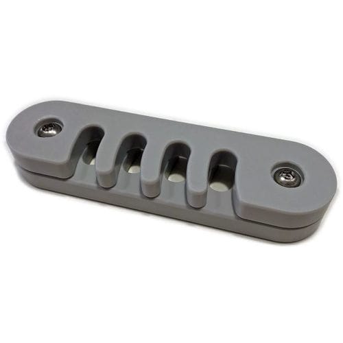 Gestor de cables 4 plazas - SM19-4CH-12 - Secure Mount - de acero inoxidable