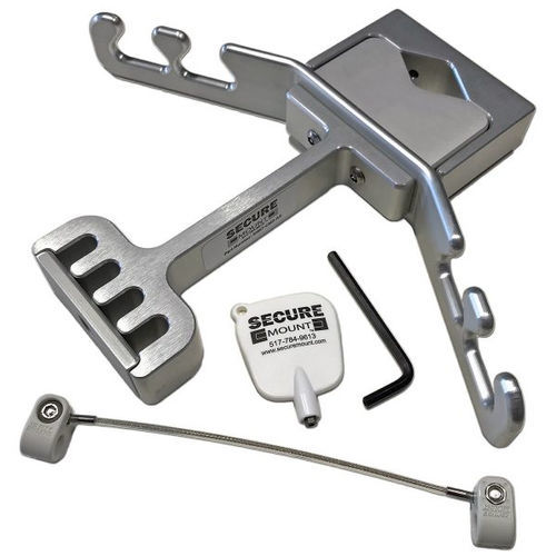 Gestor de cables para portasueros - SM07-CMS-AS - Secure Mount - montado en barra / 4 plazas / de aluminio